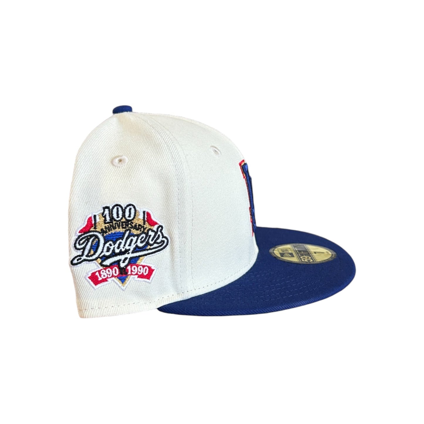 LOS ANGELES DODGERS "OLYMPIC" 100TH ANNIVERSARY NEW ERA 59FIFTY HAT