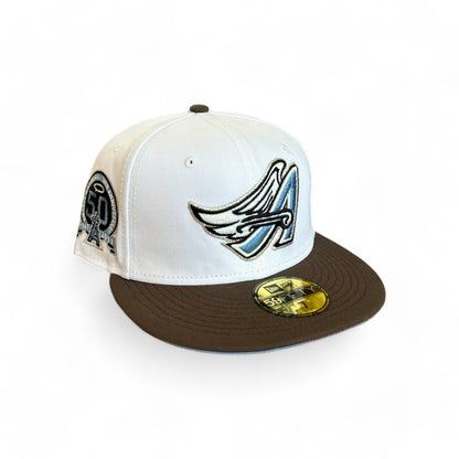 ANAHEIM ANGELS 50TH ANNIVERSARY NEW ERA 59FIFTY HAT