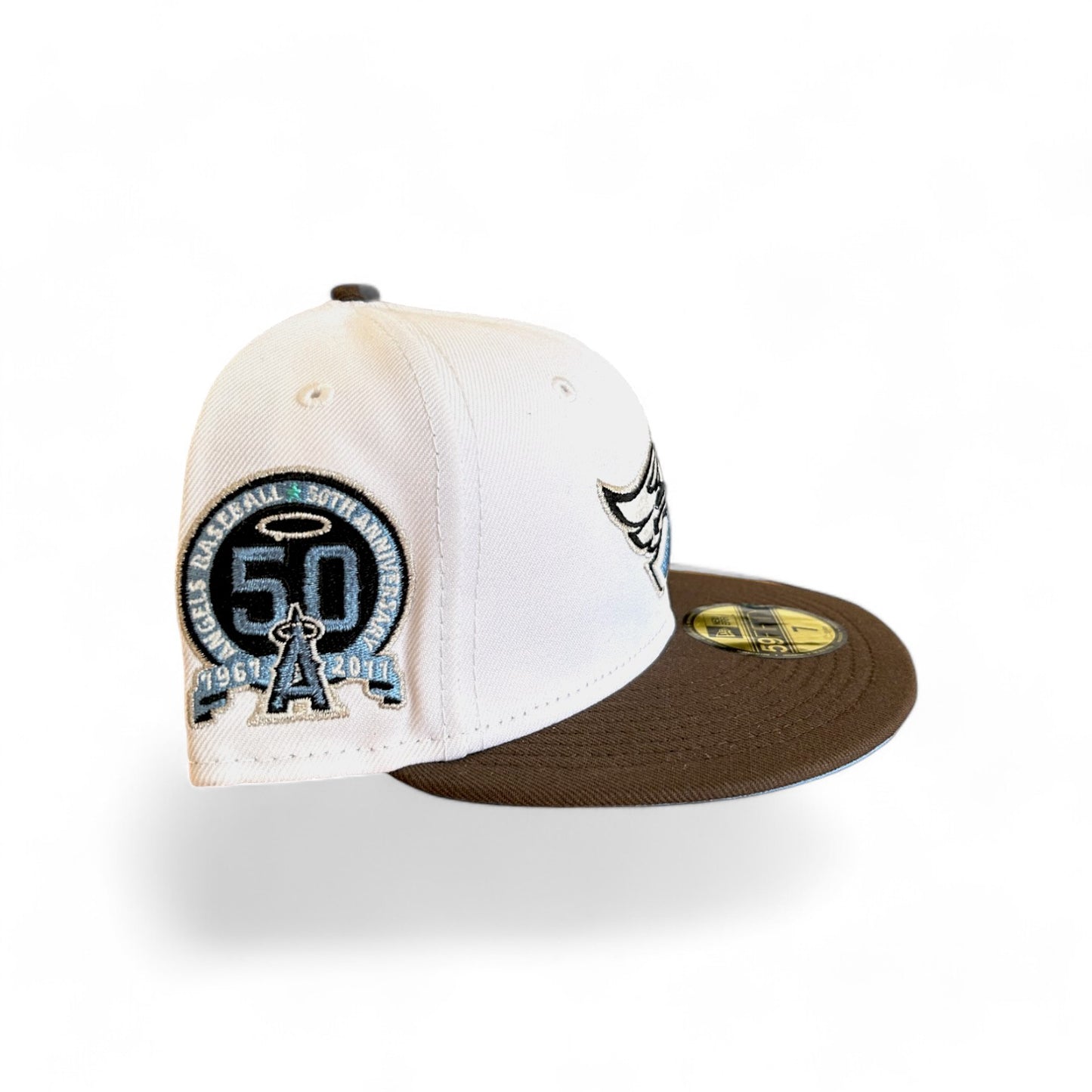 ANAHEIM ANGELS 50TH ANNIVERSARY NEW ERA 59FIFTY HAT