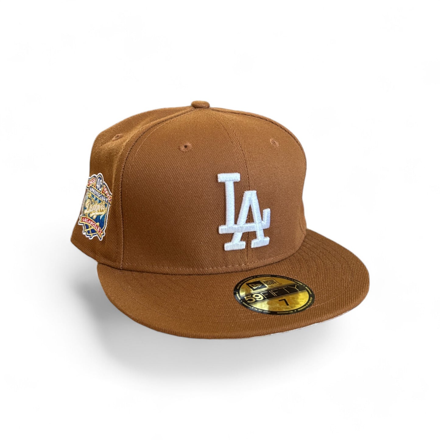 LOS ANGELES DODGERS SUEDE "COWBOY" 40TH ANNIVERSARY NEW ERA 59FIFTY HAT