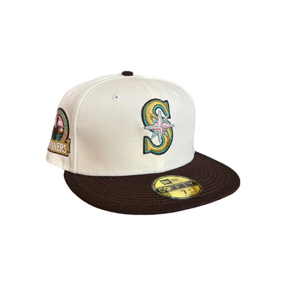 SEATTLE MARINERS CHROME 30TH ANNIVERSARY NEW ERA 59FIFTY HAT