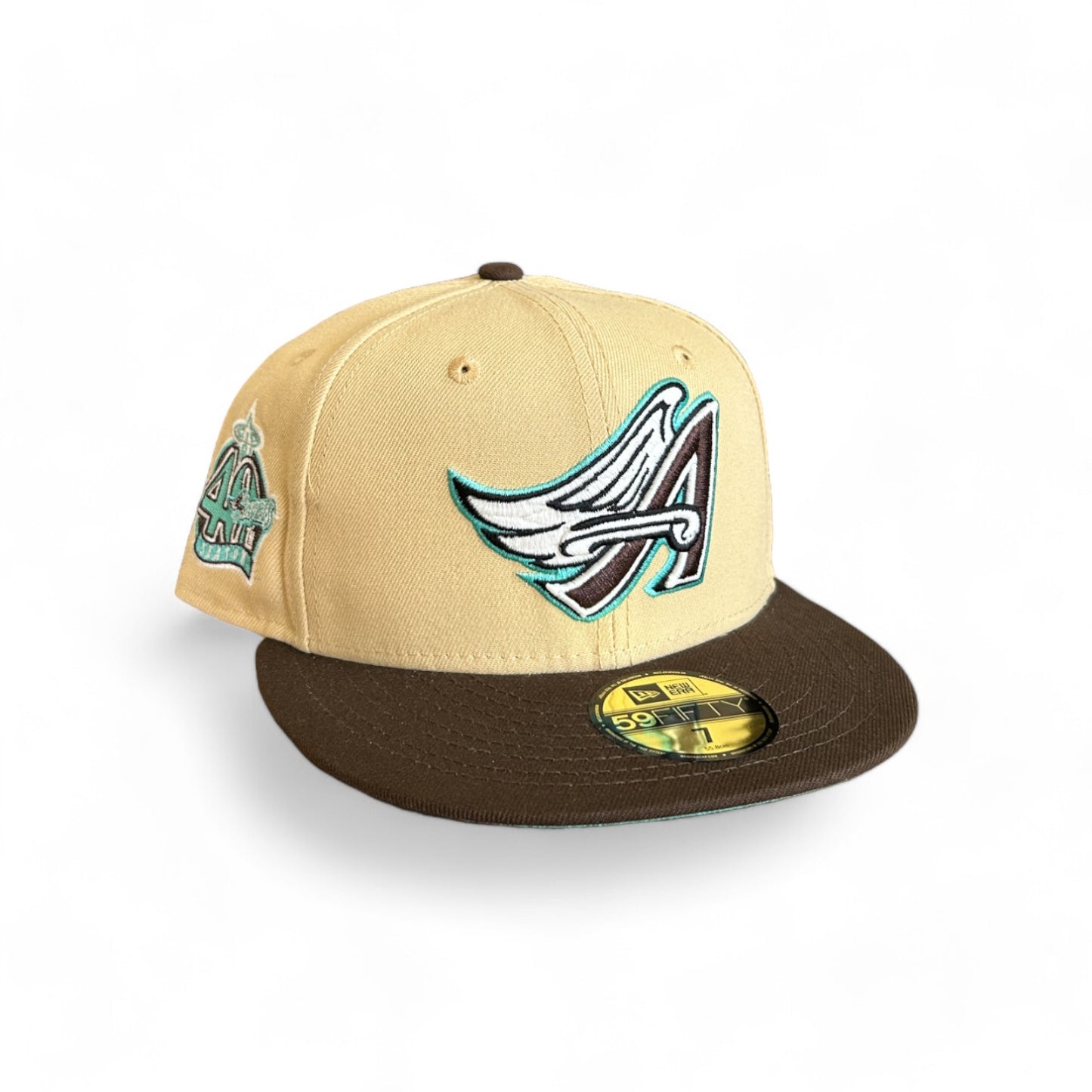 ANAHEIM ANGELS "MLK" 40TH ANNIVERSARY NEW ERA 59FIFTY HAT