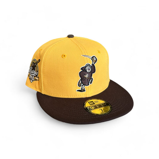 SAN DIEGO PADRES CATCHING FRIAR 40TH ANNIVERSARY NEW ERA 59FIFTY HAT