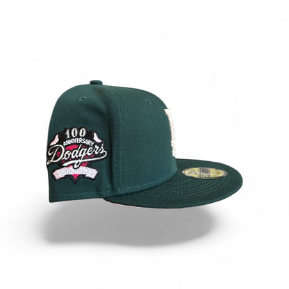 LOS ANGELES DODGERS "GREEN EGGS & HAM" 100TH ANNIVERSARY NEW ERA 59FIFTY HAT