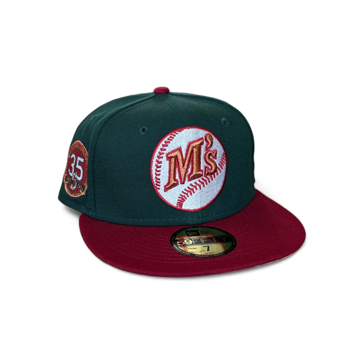 SEATTLE MARINERS MONEY 35TH ANNIVERSARY NEW ERA 59FIFTY HAT