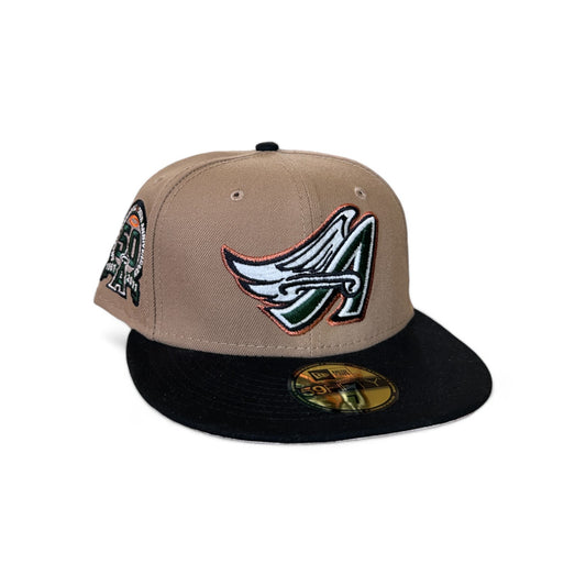 ANAHEIM ANGELS TWO TONE 50TH ANNIVERSARY NEW ERA 59FIFTY HAT