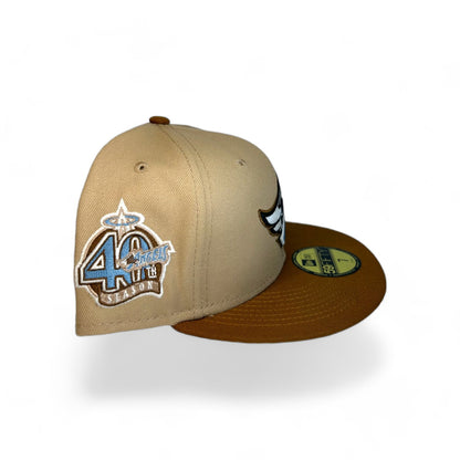 ANAHEIM ANGELS "PEANUT" 40TH ANNIVERSARY NEW ERA 59FIFTY HAT