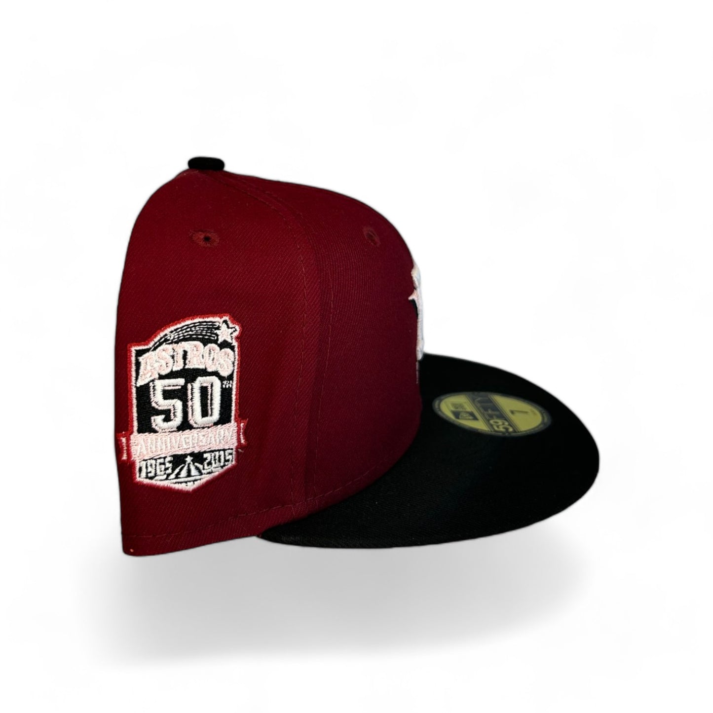 HOUSTON ASTROS "RED VELVET" 50TH ANNIVERSARY NEW ERA 59FIFTY HAT