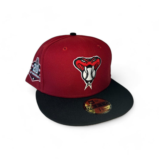 ARIZONA DIAMONDBACKS 20TH ANNIVERSARY NEW ERA 59FIFTY HAT