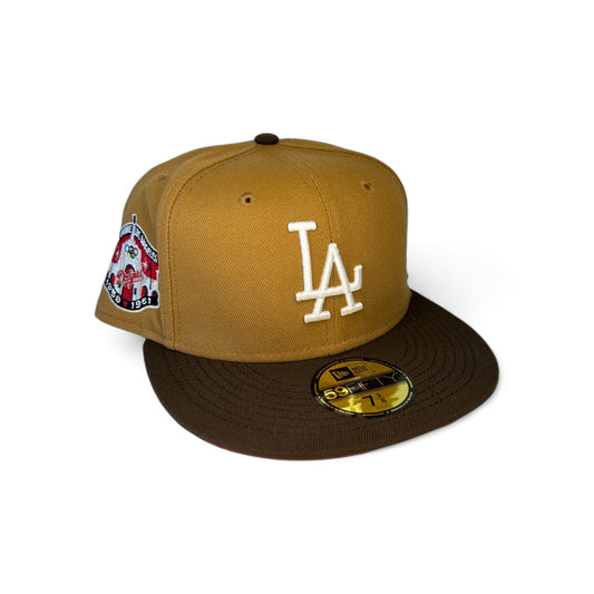 LOS ANGELES DODGERS COLISEUM PATCH NEW ERA 59FIFTY HAT