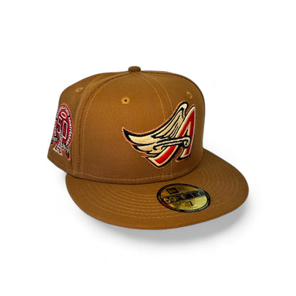 ANAHEIM ANGELS "WORKWEAR" 50TH ANNIVERSARY NEW ERA 59FIFTY HAT