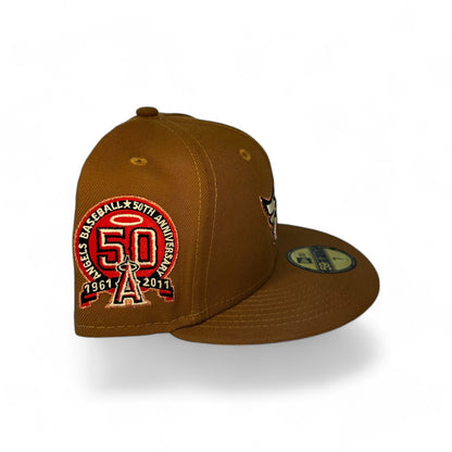 ANAHEIM ANGELS "WORKWEAR" 50TH ANNIVERSARY NEW ERA 59FIFTY HAT