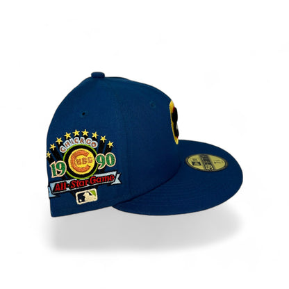 CHICAGO CUBS "CITY SEAL" 1990 ALL STAR GAME NEW ERA 59FIFTY HAT