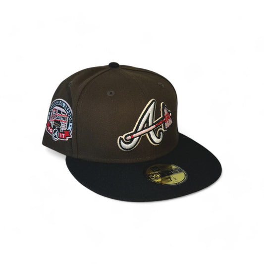 ATLANTA BRAVES "PINK MOCHA" 2017 INAUGURAL SEASON NEW ERA 59FIFTY HAT