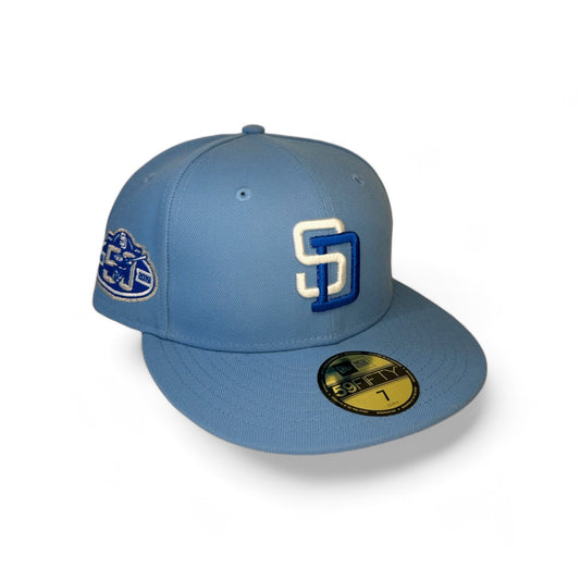 SAN DIEGO PADRES "1.0 ICEBERG" 50TH ANNIVERSARY NEW ERA 59FIFTY HAT