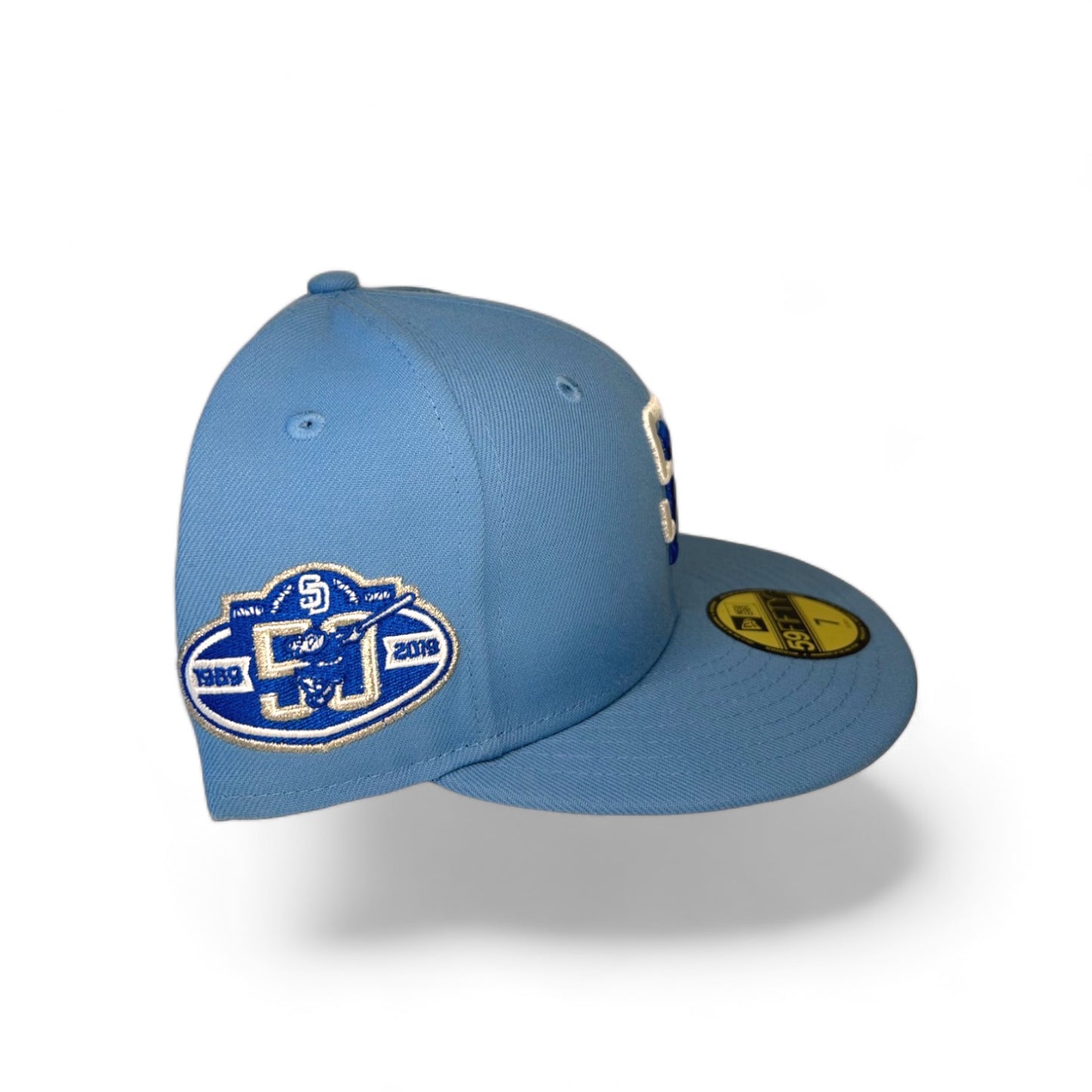 SAN DIEGO PADRES "1.0 ICEBERG" 50TH ANNIVERSARY NEW ERA 59FIFTY HAT