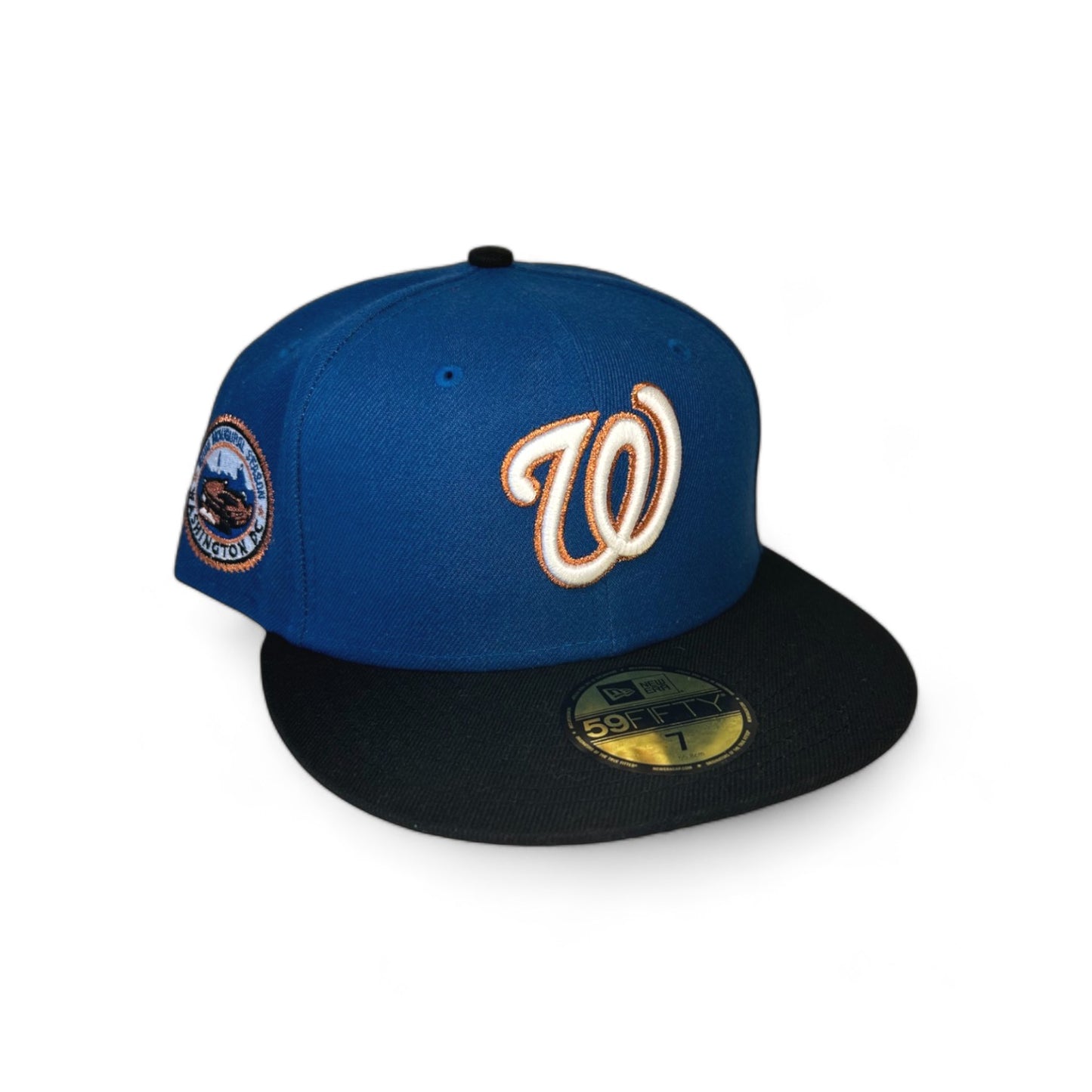 WASHINGTON NATIONALS 1.0 "COOL FASHION CROSSOVER" 2008 INAUGURAL SEASON NEW ERA 59FIFTY HAT