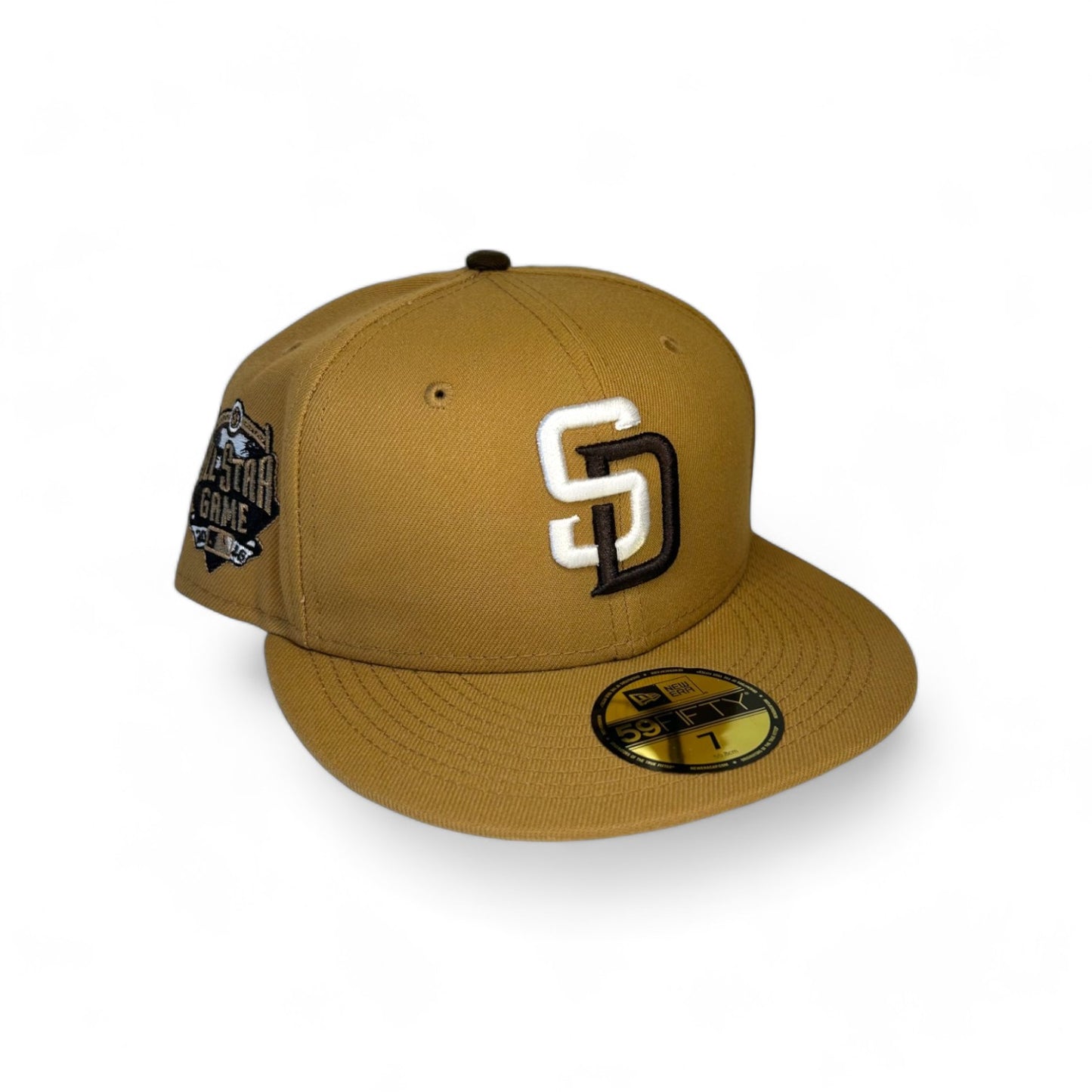 SAN DIEGO PADRES "CHOCOLATE CHIP" 2018 ALL STAR GAME NEW ERA 59FIFTY HAT