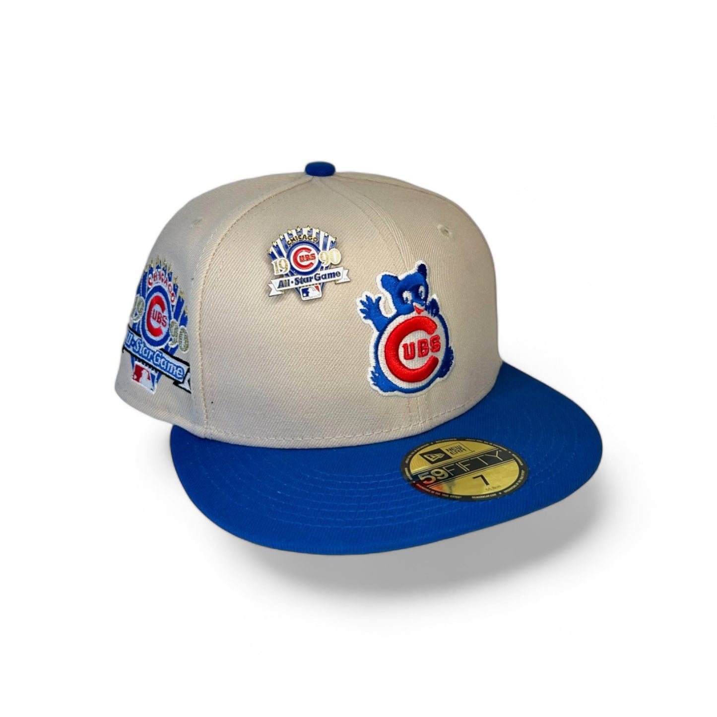 CHICAGO CUBS "WAVING" 1990 ALL STAR GAME NEW ERA 59FIFTY HAT