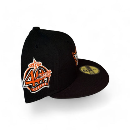 ANAHEIM ANGELS "HALLOWEEN" 40TH ANNIVERSARY NEW ERA 59FIFTY HAT