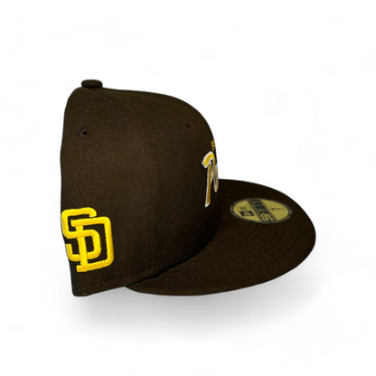 SAN DIEGO PADRES "RETRO SCRIPT" CITY PATCH NEW ERA 59FIFTY HAT