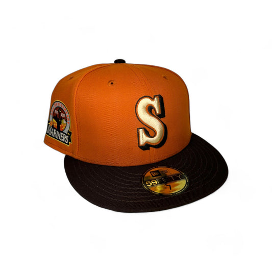 SEATTLE MARINERS "CAMPFIRE" 30TH ANNIVERSARY NEW ERA 59FIFTY HAT