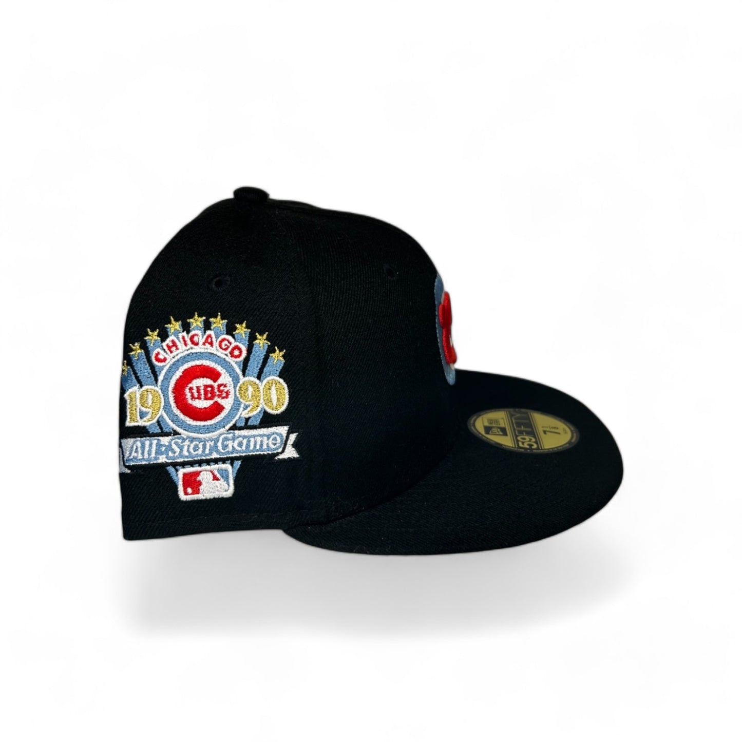 CHICAGO CUBS "REVERSE DON PAUL LEONE" 1990 ALL STAR GAME NEW ERA 59FIFTY HAT