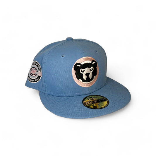 CHICAGO CUBS "COTTON CANDY" CENTURY PATCH NEW ERA 59FIFTY HAT