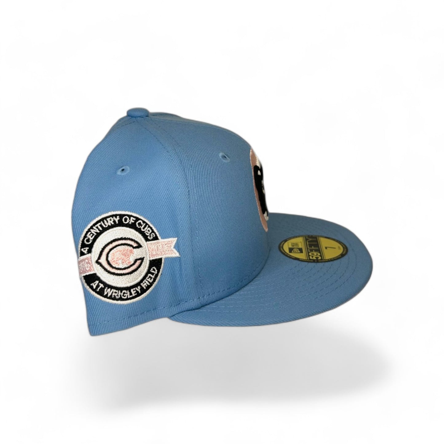 CHICAGO CUBS "COTTON CANDY" CENTURY PATCH NEW ERA 59FIFTY HAT