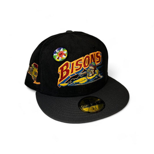 BUFFALO BISONS "DOPPLER RADAR" STATE PATCH NEW ERA 59FIFTY HAT