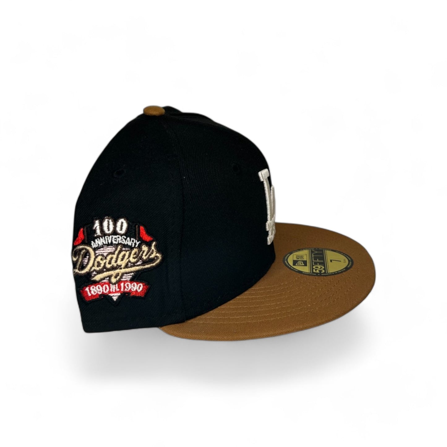 LOS ANGELES DODGERS 100TH ANNIVERSARY NEW ERA 59FIFTY HAT