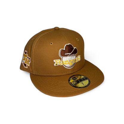 TEXAS RANGERS "SANDY CHEEKS" STATE PATCH NEW ERA 59FIFTY HAT