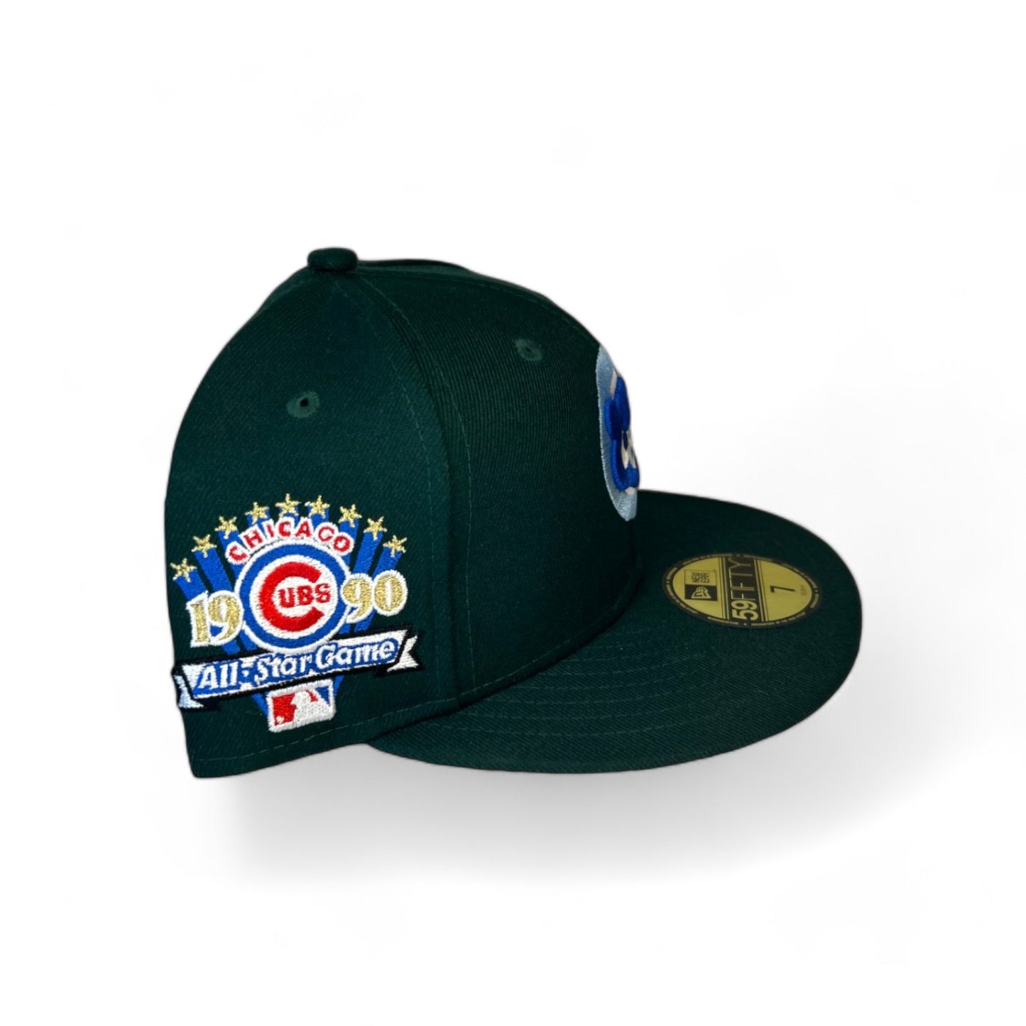 CHICAGO CUBS 1.0 "GREEN ICY" 1990 ALL STAR GAME NEW ERA 59FIFTY HAT