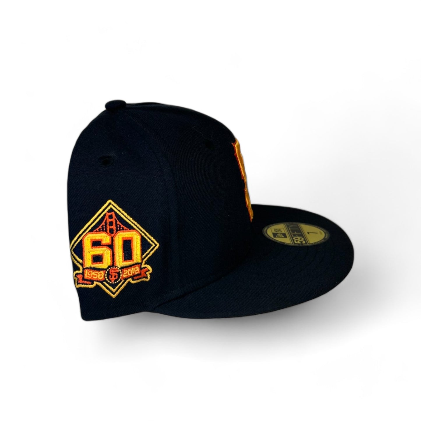 SAN FRANCISCO GIANTS "COOL FASHION CROSSOVER" 60TH ANNIVERSARY NEW ERA 59FIFTY HAT