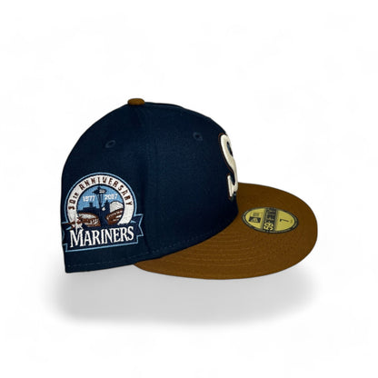 SEATTLE MARINERS "BLUEBERRY PANCAKE" 30TH ANNIVERSARY NEW ERA 59FIFTY HAT