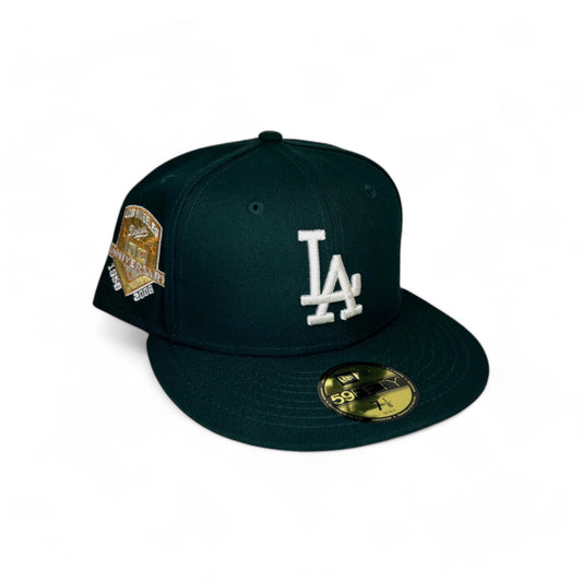 LOS ANGELES DODGERS "1.0 GREEN ICY" 50TH ANNIVERSARY NEW ERA 59FIFTY HAT