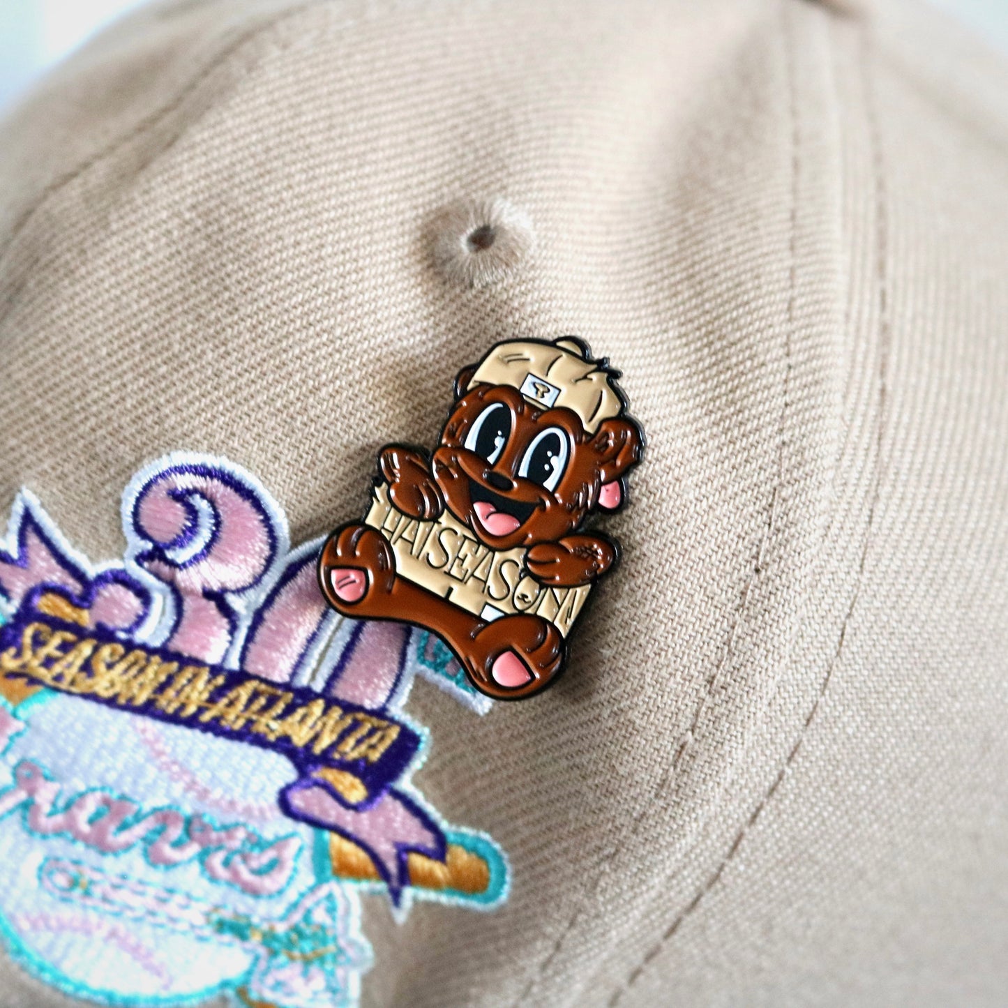 "Sandstorm" Baby Season Pin