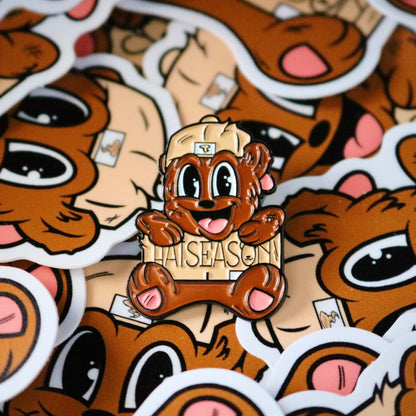 "Sandstorm" Baby Season Pin