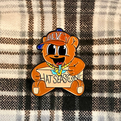 “Yote Lil V" Hat Season Pin